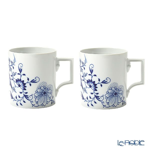 マイセン（Meissen） ブルーオニオン スタイル 801001／55810 マグ 240ml ペア