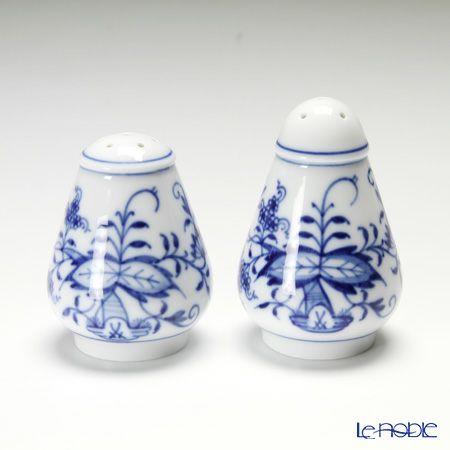 マイセン（Meissen） ブルーオニオン 800101 ソルト 7cm＆ペッパー 6cm