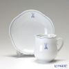マイセン（Meissen） ホワイトマイセン（VIP） 825009／23582 コーヒーカップ＆ソーサー 150ml ペア