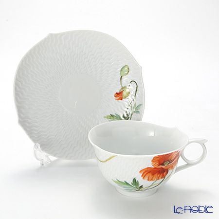 マイセン（Meissen） ワイルドポピー 615201 トリオセット（ティー）