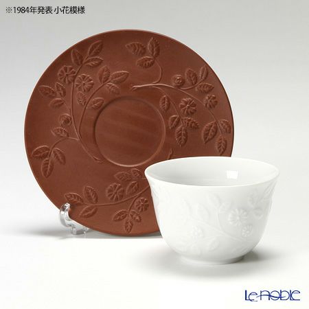 マイセン（Meissen） 歴代レリーフ 1984年から1989年 白磁カップ＆ベットガーセッ器ソーサー 6客セット