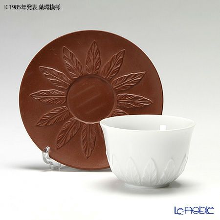 マイセン（Meissen） 歴代レリーフ 1984年から1989年 白磁カップ＆ベットガーセッ器ソーサー 6客セット