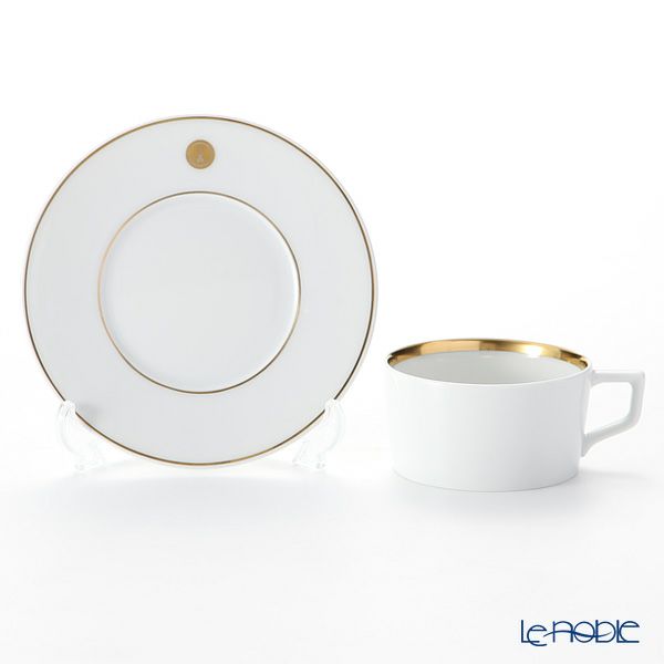 マイセン（Meissen） スウォード ラグジュアリーゴールド 99A371-41633 ティーカップ＆ソーサー 150ml／14.5cm ペア