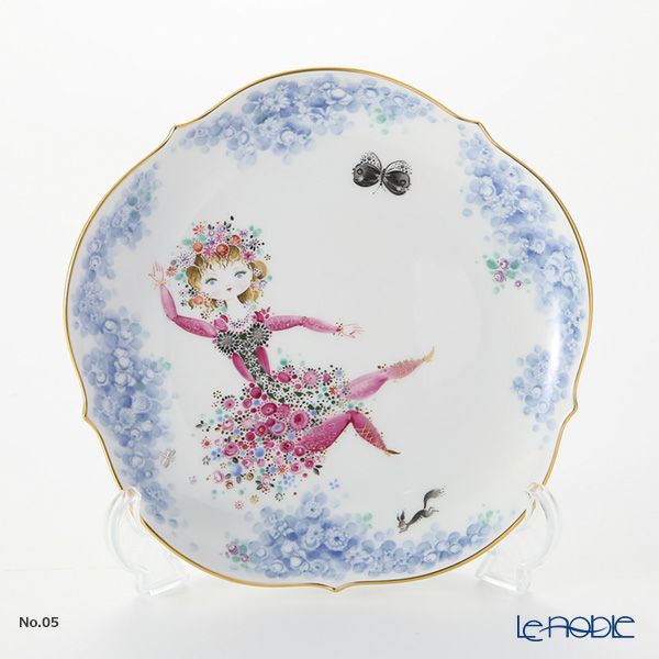 マイセン（Meissen） ミッドサマー・ナイトドリーム 680691／23501／01～12 プレート 18cm No.1～No.12 12枚セット