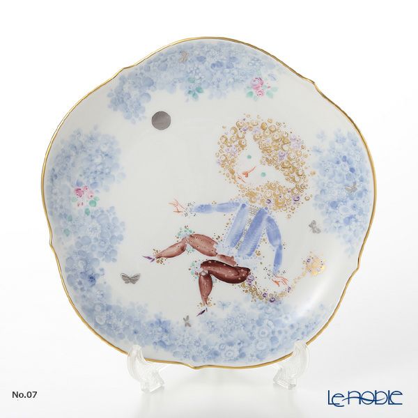 マイセン（Meissen） ミッドサマー・ナイトドリーム 680691／23501／01～12 プレート 18cm No.1～No.12 12枚セット
