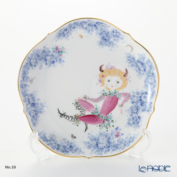 マイセン（Meissen） ミッドサマー・ナイトドリーム 680691／23501／01～12 プレート 18cm No.1～No.12 12枚セット