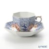 マイセン（Meissen） リミテッドエディション 408074／55836 ＆ 408174／55836 オクタゴナルカップ＆ソーサー ブルー＆レッド ペア 世界限定コレクション