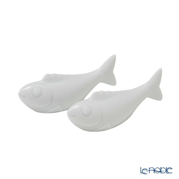 マイセン（Meissen） 箸置き 魚 ペア 000001／44232