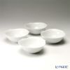 マイセン（Meissen） 波の戯れホワイト 000001／29411 サラダボウル 14.5cm 4個セット