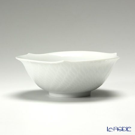 マイセン（Meissen） 波の戯れホワイト 000001／29411 サラダボウル 14.5cm 4個セット