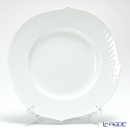 マイセン（Meissen） 波の戯れホワイト 000001／29479 プレート 28.5cm 6枚セット
