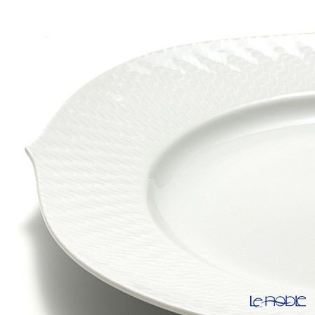 マイセン（Meissen） 波の戯れホワイト 000001／29479 プレート 28.5cm 6枚セット