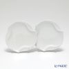 マイセン（Meissen） 波の戯れホワイト 000001／53574 ギフトプレート 12.5cm ペア