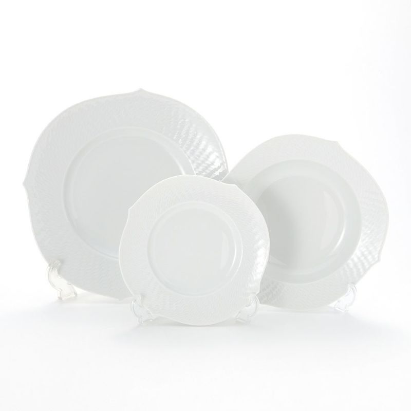 マイセン（Meissen） 波の戯れホワイト プレートセット | ブランド洋食
