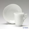 マイセン（Meissen） 波の戯れホワイト 000001／29582 コーヒーカップ＆ソーサー 180ml ペア