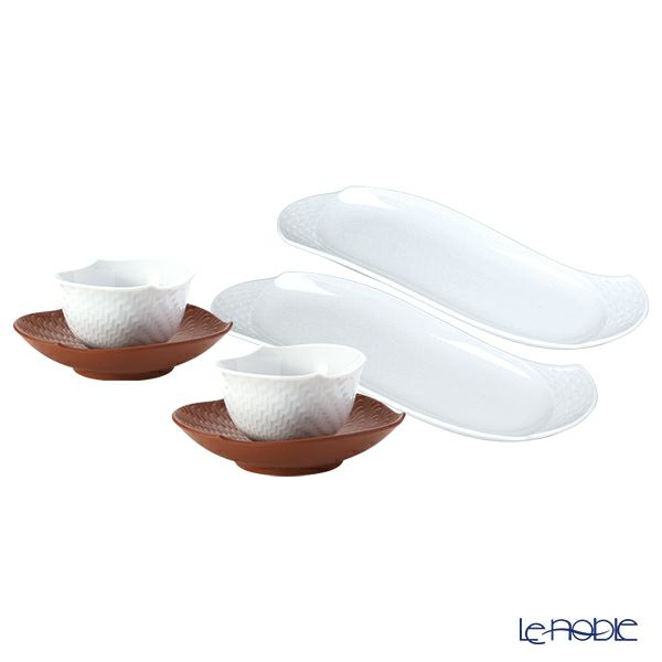 マイセン（Meissen） 波の戯れホワイト 2人用 おもてなしセット