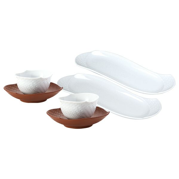 マイセン（Meissen） 波の戯れホワイト 2人用 おもてなしセット