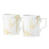 マイセン（Meissen） 剣マーク スタイル（ゴールド） マグカップ 240ml／高さ9cm ペア 77a042／55810