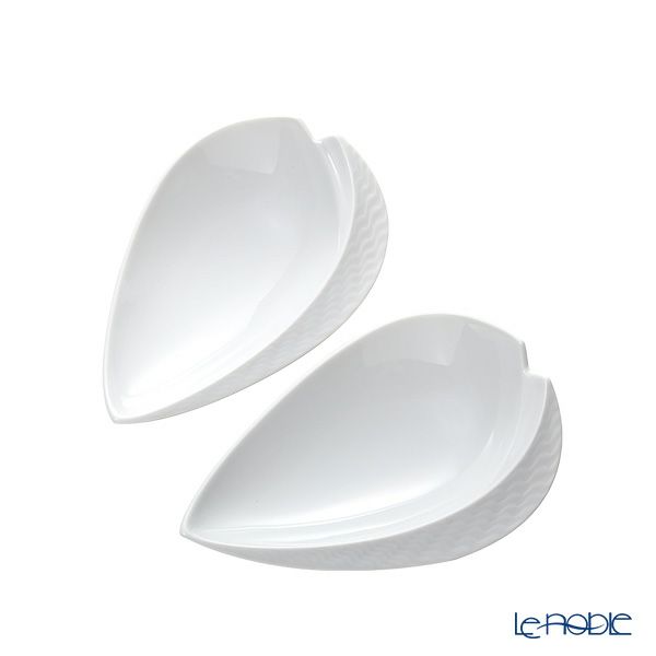 マイセン（Meissen） 波の戯れ エスニック リーフディッシュ 000001／29282 ペア