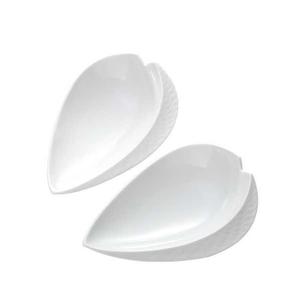 マイセン（Meissen） 波の戯れ エスニック リーフディッシュ 000001／29282 ペア