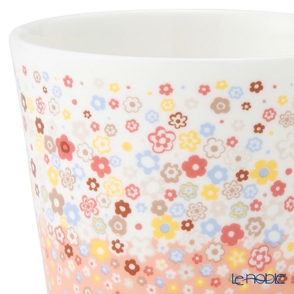 ナルミ ポーチュラカ 2ピースセット マグカップ 340ml ＆プレート21cm ピンク