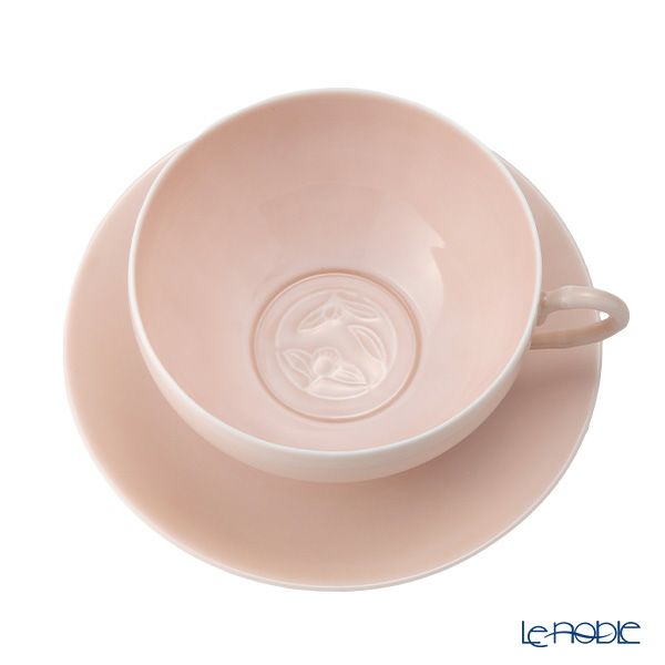 西川貞三郎商店 NISHIKAWA JAPAN KATA ティーカップ＆ソーサー220ml ＆ ティーポット800ml 花雲 ピンク セット