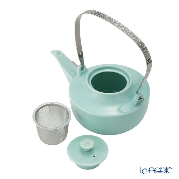 西川貞三郎商店 NISHIKAWA JAPAN KATA ティーカップ＆ソーサー220ml ＆ ティーポット800ml 翠雨 ブルー セット