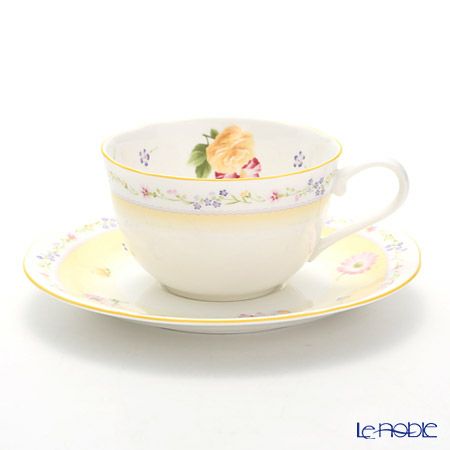 ノリタケ ティー・コーヒー碗皿 T59387A 5客アソートセット 絵変り