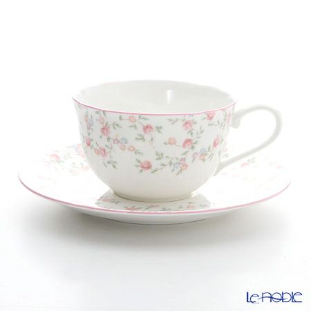 ノリタケ ティー・コーヒー碗皿 T59387A 5客アソートセット 絵変り