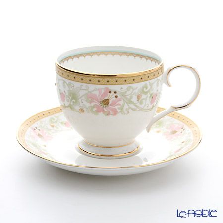 ノリタケ ティー・コーヒー碗皿 T50788A 6客アソートセット 絵変り