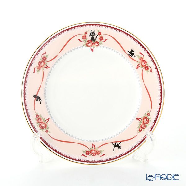 ノリタケ 魔女の宅急便 ピンク（H-612L） トリオ セット 21cmプレート（MJ97211）＆ ティー・コーヒー碗皿（MJ97221）