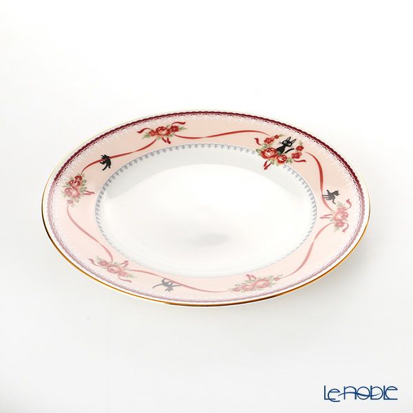 ノリタケ 魔女の宅急便 21cmプレート（MJ97211） ピンク（H-612L）＆ブルー（H-613L） ペア