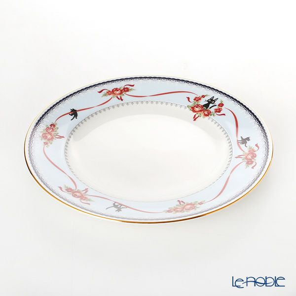 ノリタケ 魔女の宅急便 21cmプレート（MJ97211） ピンク（H-612L）＆ブルー（H-613L） ペア