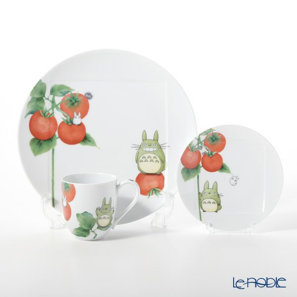 ノリタケ となりのトトロ 野菜シリーズ VT91082／1704-2 トマト 3点セット