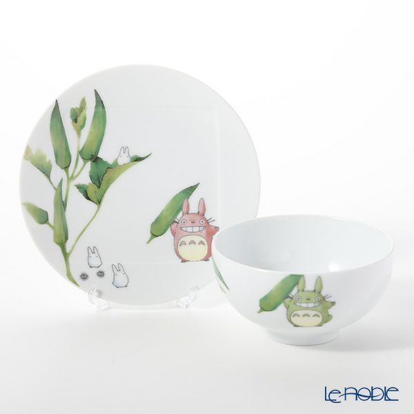 ノリタケ となりのトトロ 野菜シリーズ VT91082／1704-4 オクラ 2点セット