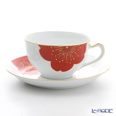 大倉陶園 桜シリーズ 碗皿 1C／A682 6客アソートセット 絵変り