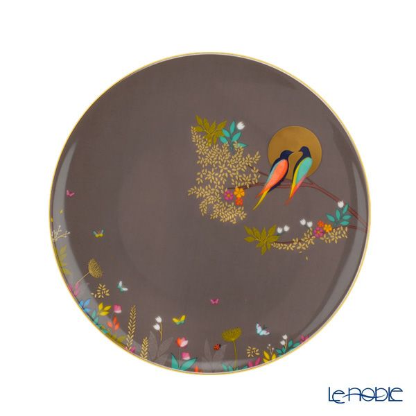 ポートメリオン サラミラーロンドン チェルシー 2点セット マグカップ 340ml ＆プレート20cm ダークグレー