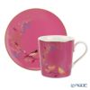 ポートメリオン サラミラーロンドン チェルシー 2点セット マグカップ 340ml ＆プレート20cm ピンク