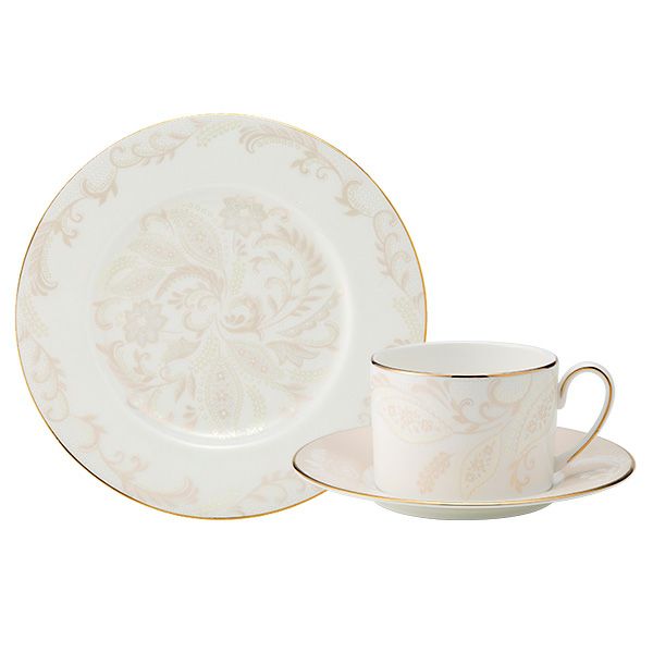 プラウナ プレミアム サテンスティッチ トリオセット ティー