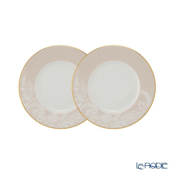 プラウナ プレミアム サテンスティッチ プレート 17cm ペア