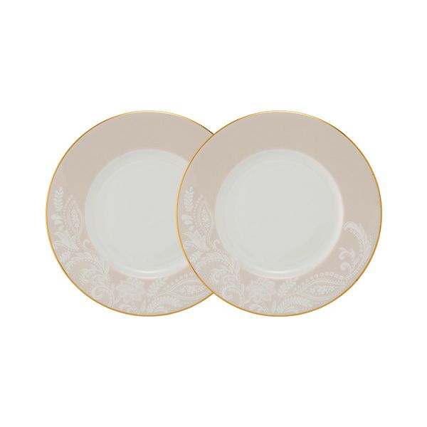 プラウナ プレミアム サテンスティッチ プレート 17cm ペア