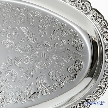 クイーン アン QUEEN ANNE（イギリス製銀メッキ） グラスカップ ハンドル付／アンティーク調 0／6322／A ペア 【トレイ付】