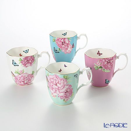 ロイヤル・アルバート ミランダ・カー フレンドシップ マグ 4個セット