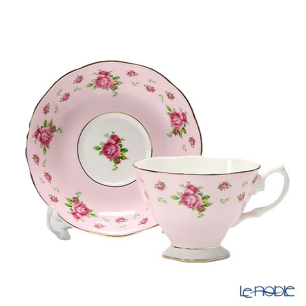 ロイヤル・アルバート ニューカントリーローズ（ピンク）ヴィンテージ トリオセット