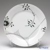 ロイヤルコペンハーゲン（Royal Copenhagen） ブラック フルーテッド メガ ディナープレート 27cm ペア 2542627／1017471