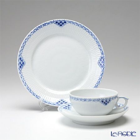 ロイヤルコペンハーゲン（Royal Copenhagen） プリンセス ブルー トリオセット（ティー）