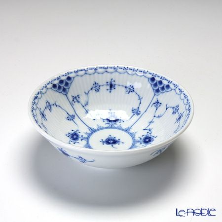 ロイヤルコペンハーゲン（Royal Copenhagen） ブルー フルーテッド ハーフレース ボウル（S） 5.5×16cm ペア 1102574／1017217