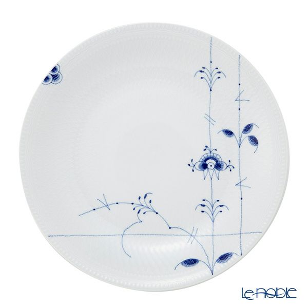 ロイヤルコペンハーゲン（Royal Copenhagen） ブルーパルメッテ プレート 26cm ペア 2500626