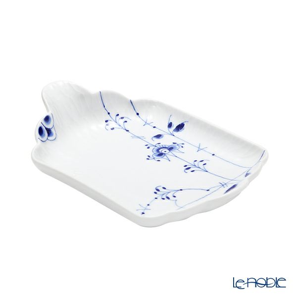 ロイヤルコペンハーゲン（Royal Copenhagen） ブルーパルメッテ スモールトレイ 16cm ペア 2500363／1057090