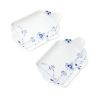 ロイヤルコペンハーゲン（Royal Copenhagen） ブルーパルメッテ スモールトレイ 16cm ペア 2500363／1057090